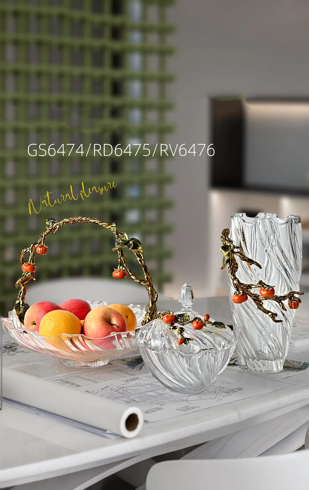 Rundecor Home Decor | Persimmon Harmony Series