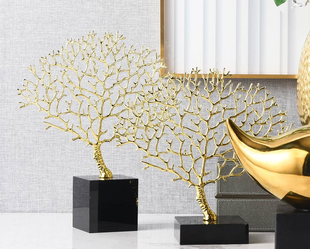 Prosperity Tree luxury ornament crystal display for home decoration